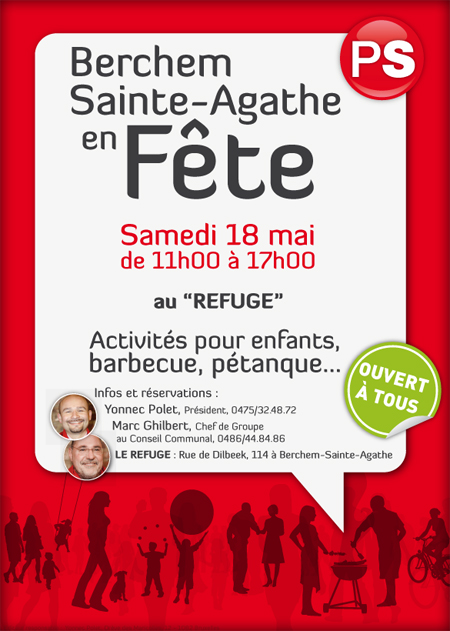 Le prochain “Berchem-Saint-Agathe en fête” aura lieu 18 mai 2013